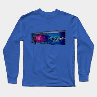 Graffiti Coney Island Brooklyn NYC Long Sleeve T-Shirt